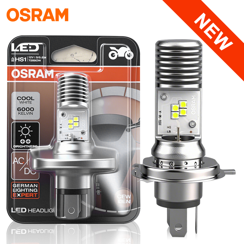 Motorcycle Led Headlight Bulb H4 - Phare de moto OSRAM HS1 LED,