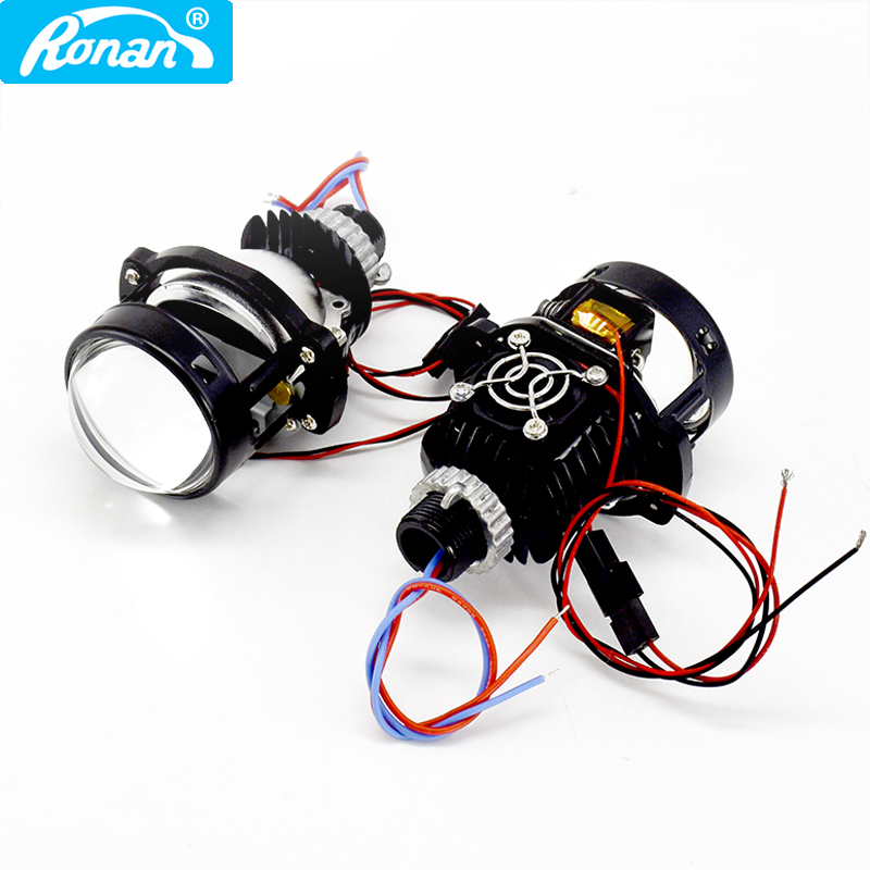 Car Led Headlight 9005 9006 - RONAN – Mini projecteur bi-led de