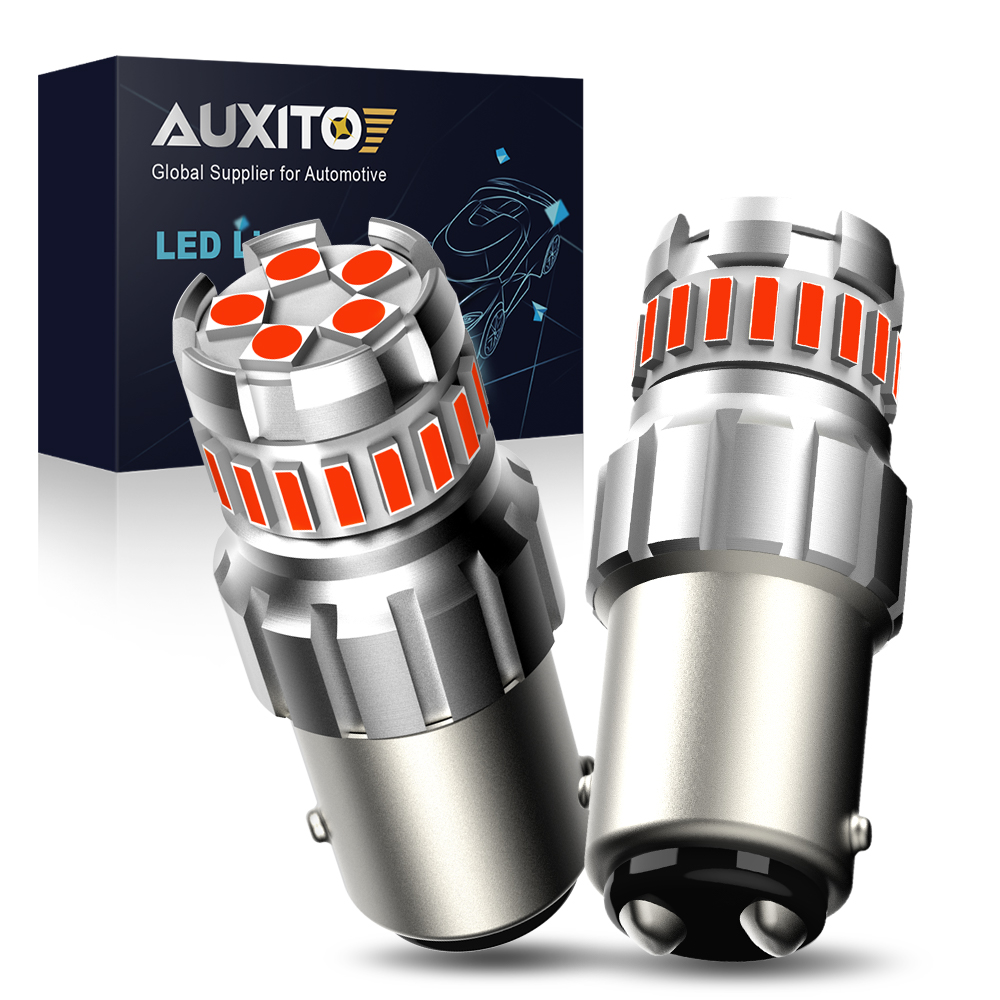 Led Tail Light Bulb Canbus - AUXITO 2 pièces rouge 1157 P21/5W
