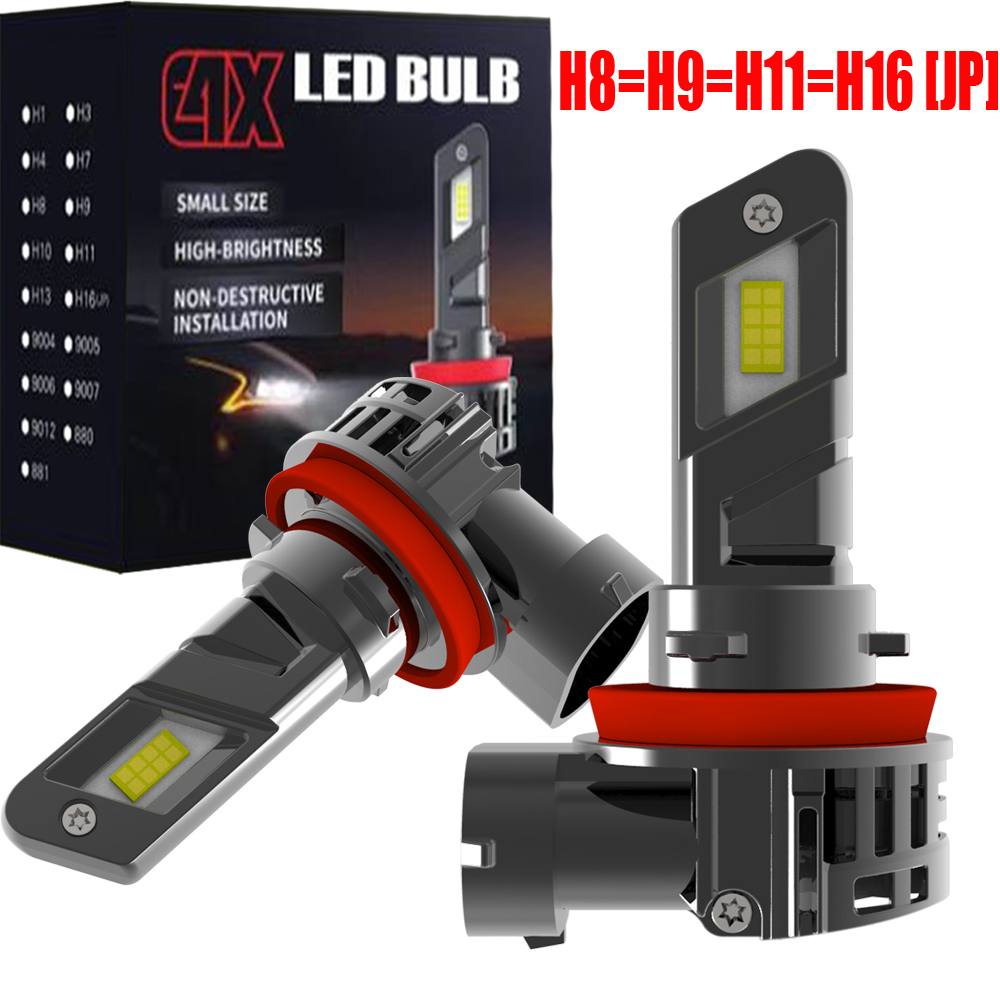 Led Headlight Bulb Canbus Error Free - 2 ampoules LED haute puissance 55W