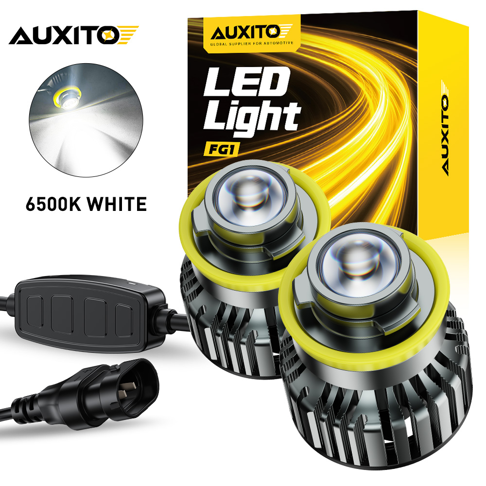 Led Fog Light H11 3000K Yellow - 2 ampoules LED antibrouillard AUXITO à