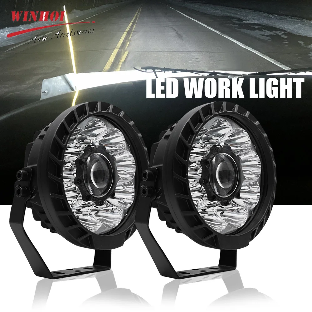 Led Work Light Bar 12 Inch Offroad - Lampes de sauna à LED, barre