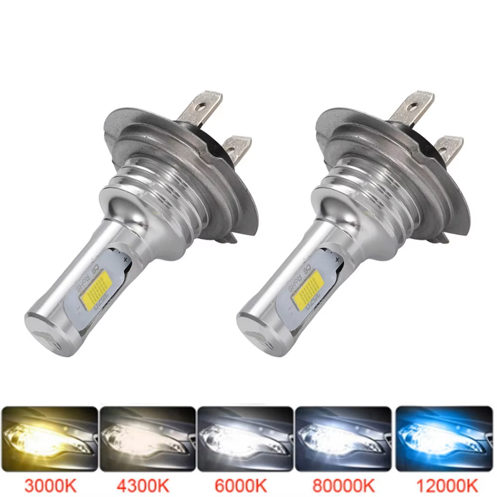 Led Headlight Bulb H7 20000Lm - 2 pièces 20000LM H7 H4 H8