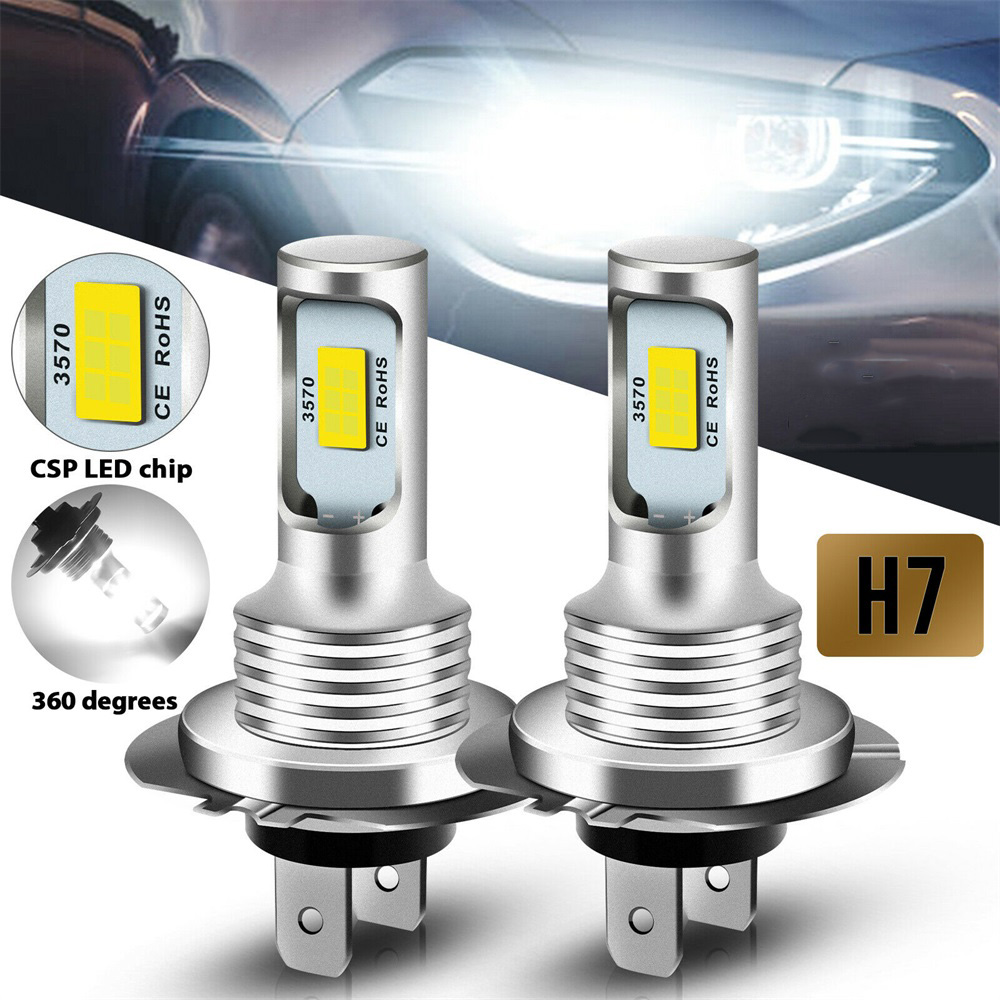 Car Led Bulb H1 H3 H8 H11 - Ampoules antibrouillard LED pour voiture, lumière