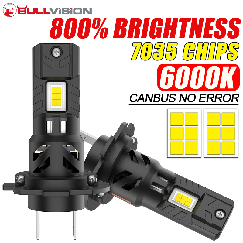 Led Headlight Bulb H7 20000Lm - 2 ampoules LED H7 pour phares