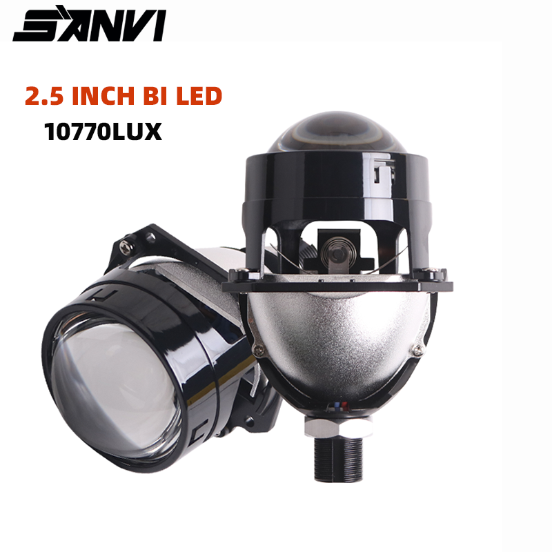 Car Led Headlight 9005 9006 - SANVI 2.5 pouces S6 Mini Auto