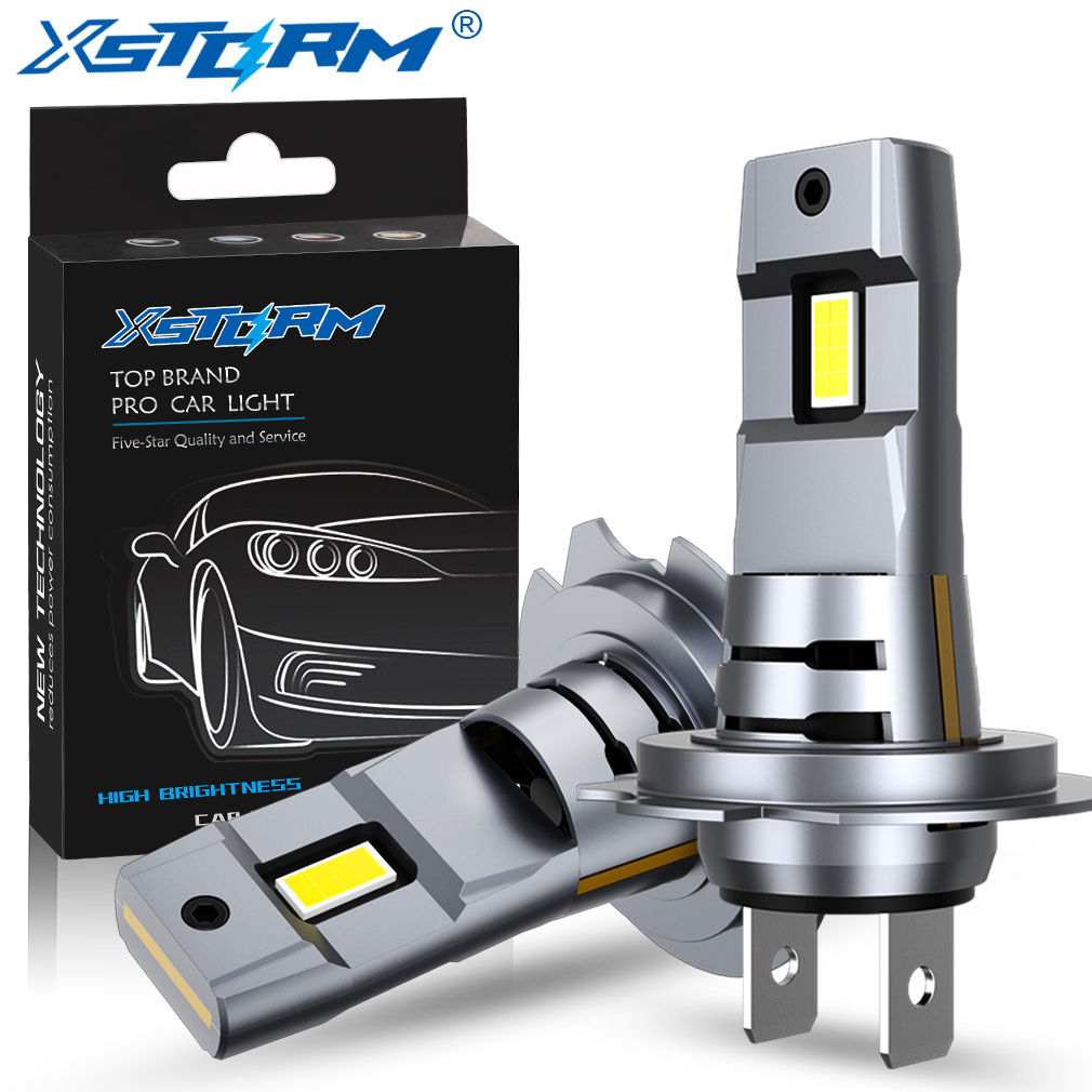 Led Headlight Bulb H7 20000Lm - Xthelents-Ampoules LED Canbus Mini pour Phares