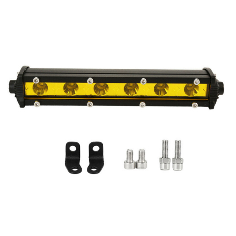 Led Work Light Bar 12 Inch Offroad - Lampe de travail jaune citron, 7