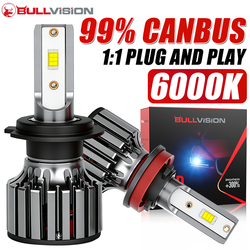 Car Led Bulb H1 H3 H8 H11 - Ampoules de phare LED Canbus H7