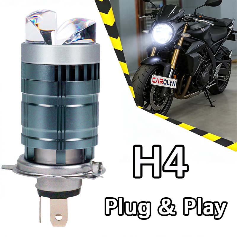 Motorcycle Led Headlight Bulb H4 - Ampoule de voiture H4 Bi Mini