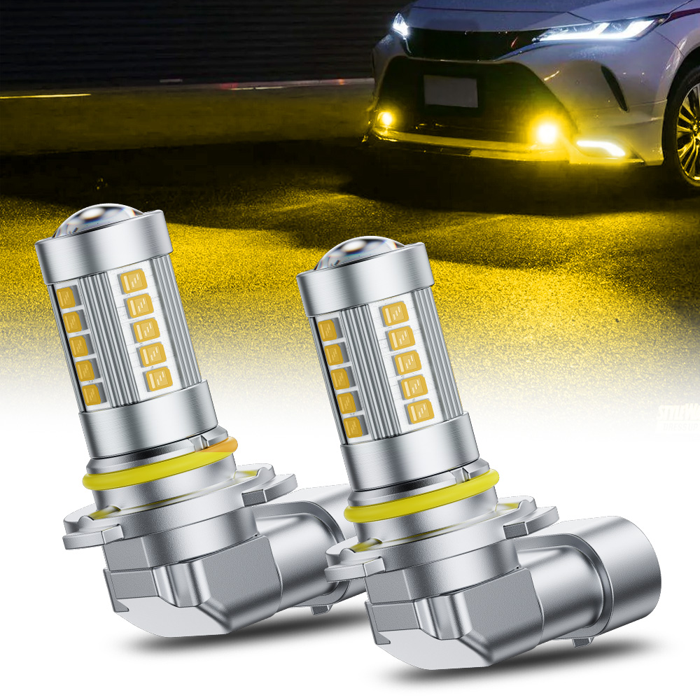 2 pièces AUXITO 9006 HB4 LED j - Led Fog Light H11 3000K Yellow avis et prix