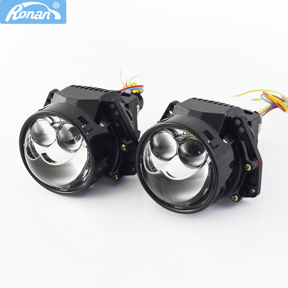 Ronan 2PCS 3 POUCES 70W 6000KB - Bi Led Projector Lens 3 Inch avis et prix
