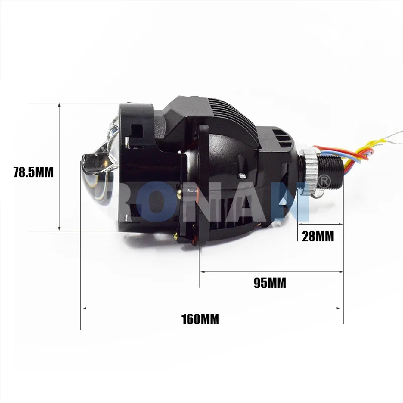 Ronan 2PCS 3 POUCES 70W 6000KB - Bi Led Projector Lens 3 Inch avis et prix
