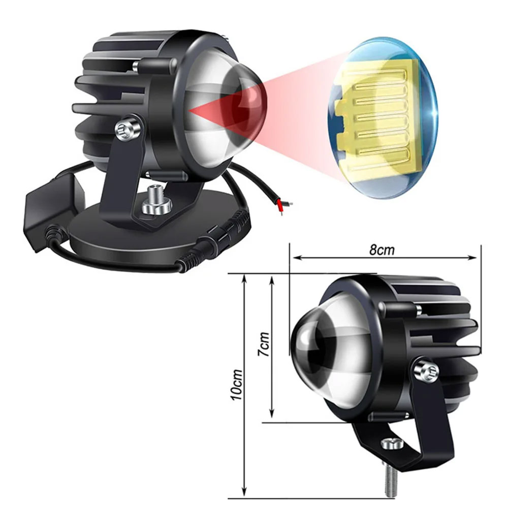 Projecteur de moto lumière Las - Laser Led Headlight Projector Lens avis et prix