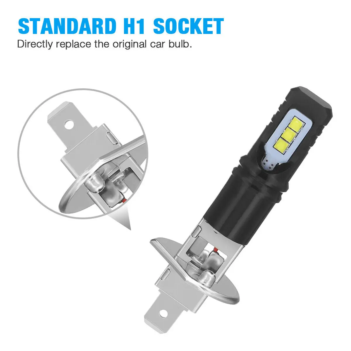 Ampoule de phare LED Canbus 12 - Led Headlight 6500K White 12000Lm avis et prix