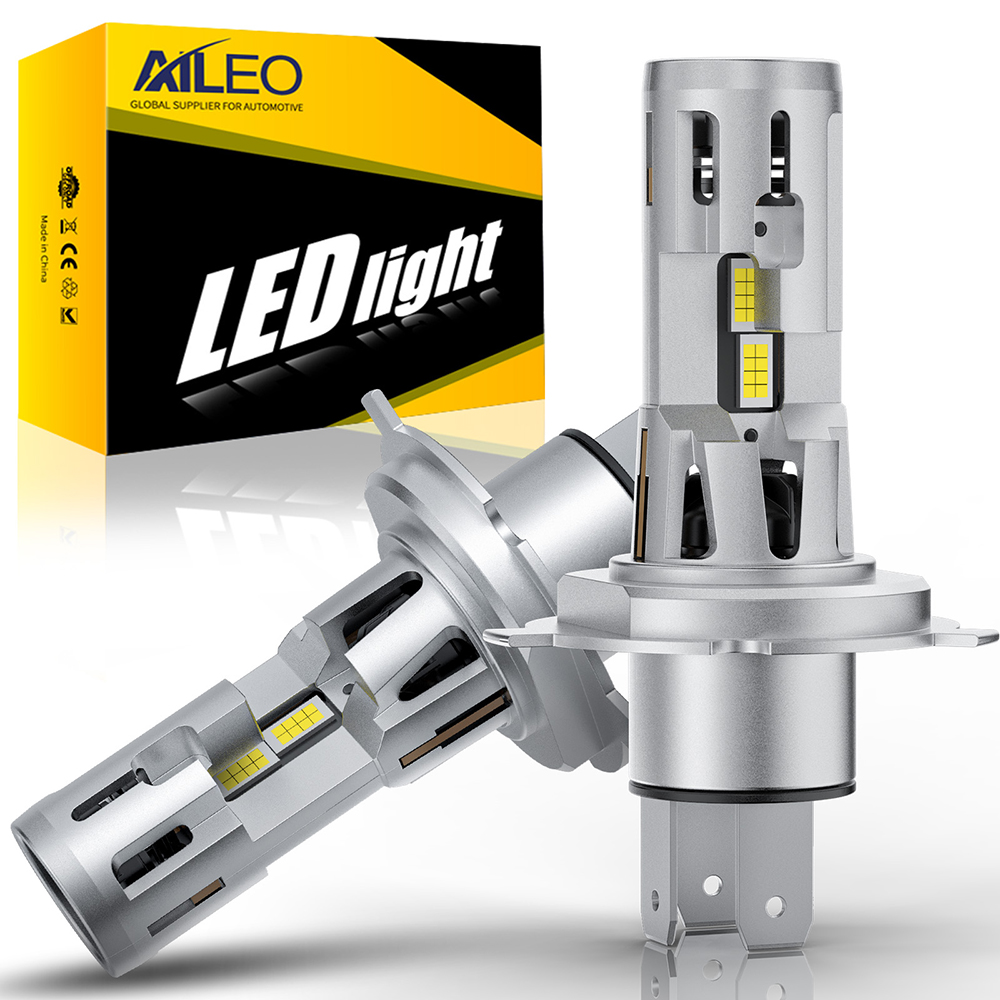 AILEO-Lumière de sauna de voit - Led Headlight H4 Hi Lo 120W avis et prix