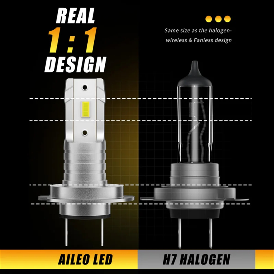 AILEO Led H11 lumières 15000LM - Car Led Headlight 9005 9006 avis et prix
