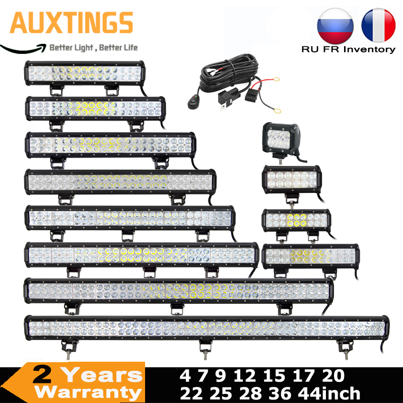 Barre lumineuse LED 4 7 9 12 1 - Led Work Light Bar 12 Inch Offroad avis et prix
