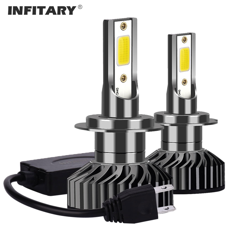 Infitary H7 phare LED H4 H11 9 - Led Headlight 6500K White 12000Lm avis et prix