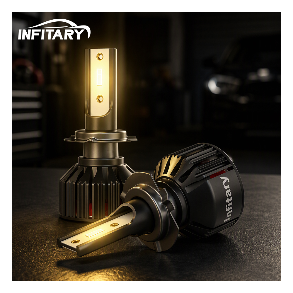 Ampoule LED Infitary H7 pour v - Led Fog Light H11 3000K Yellow avis et prix