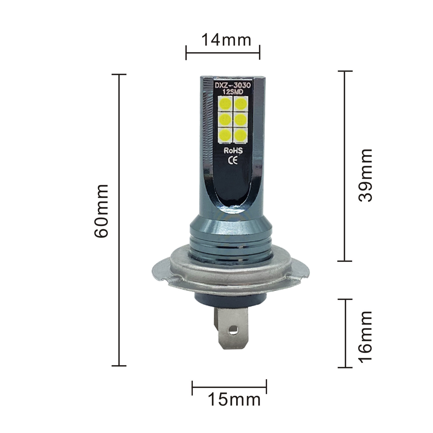 2 pièces 3030 H4 H7 LED phare  - Car Led Headlight 9005 9006 avis et prix
