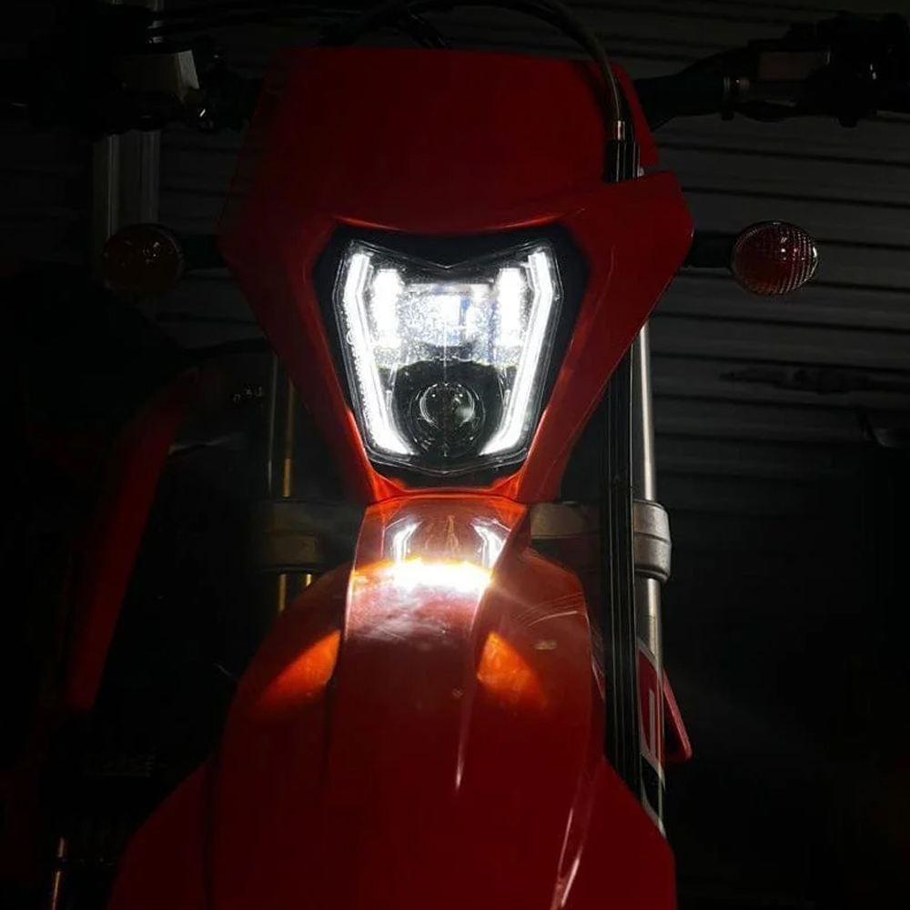 Phare LED pour moto KTM 690 SM - Motorcycle Led Headlight Bulb H4 avis et prix