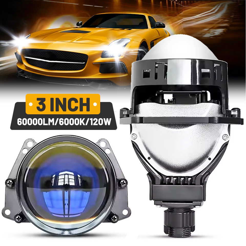 Lentilles de projecteur Bi LED - Bi Led Projector Lens 3 Inch avis et prix