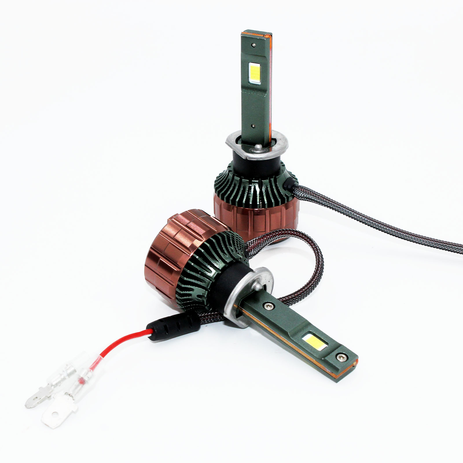 Kit de phares LED H1, 2 pièces - Led Headlight 6500K White 12000Lm avis et prix
