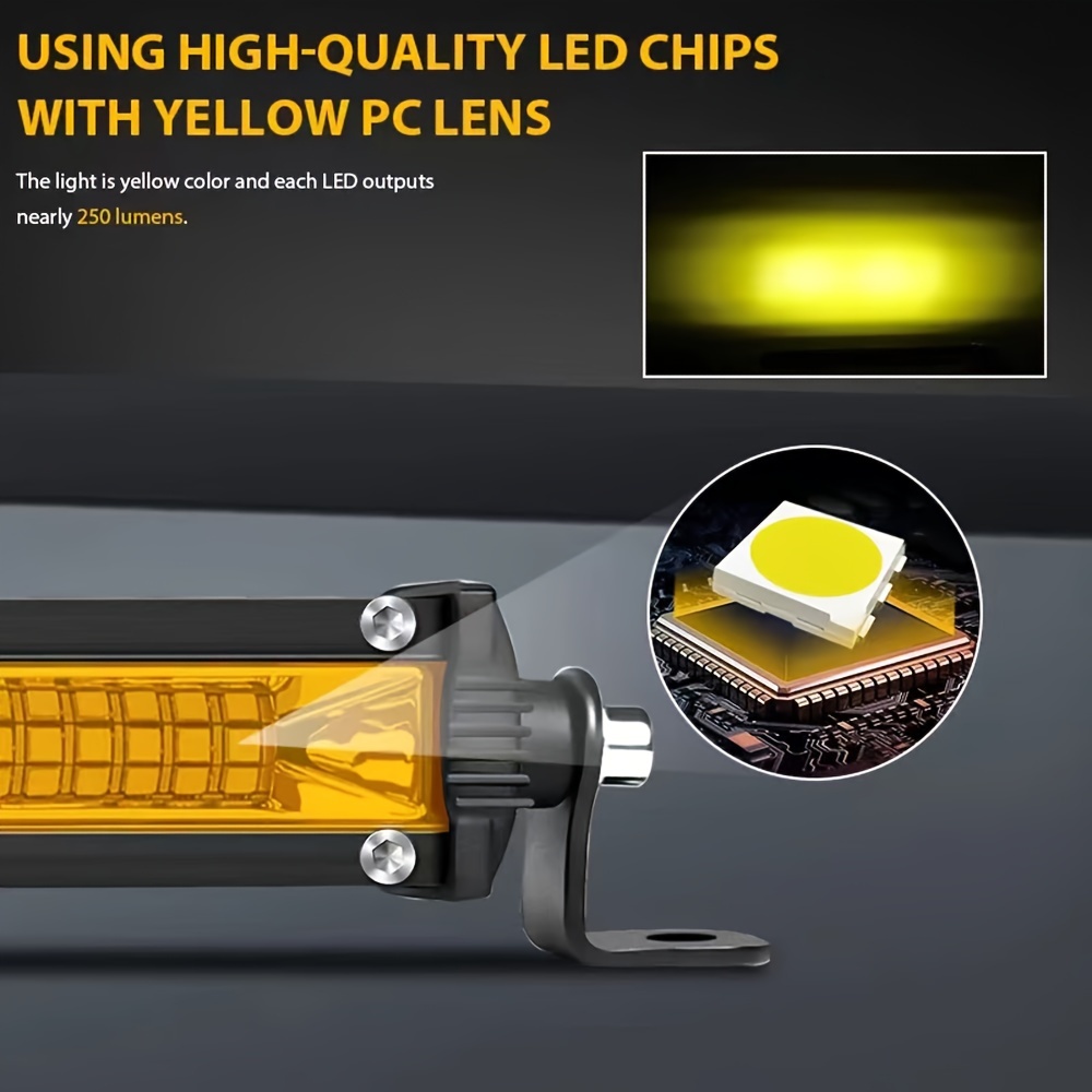 Lampe de travail LED fine à un - Led Work Light Bar 12 Inch Offroad avis et prix