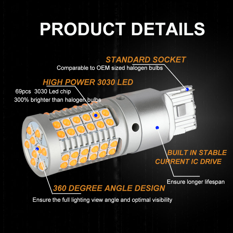 Ampoule de Clignotant Arrière  - Led Tail Light Bulb Canbus avis et prix