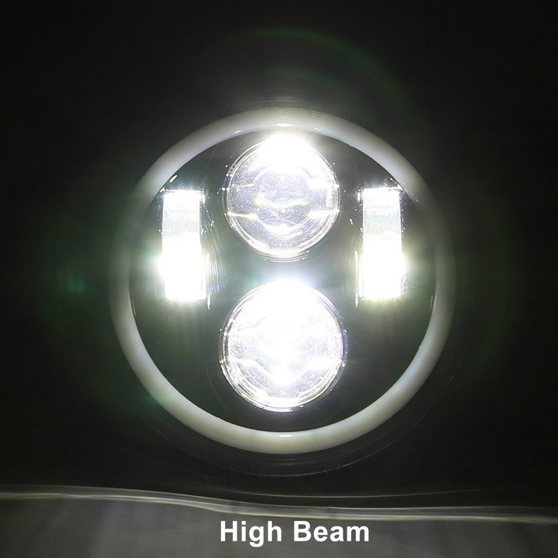 Phare universel pour moto Harl - Motorcycle Led Headlight Bulb H4 avis et prix