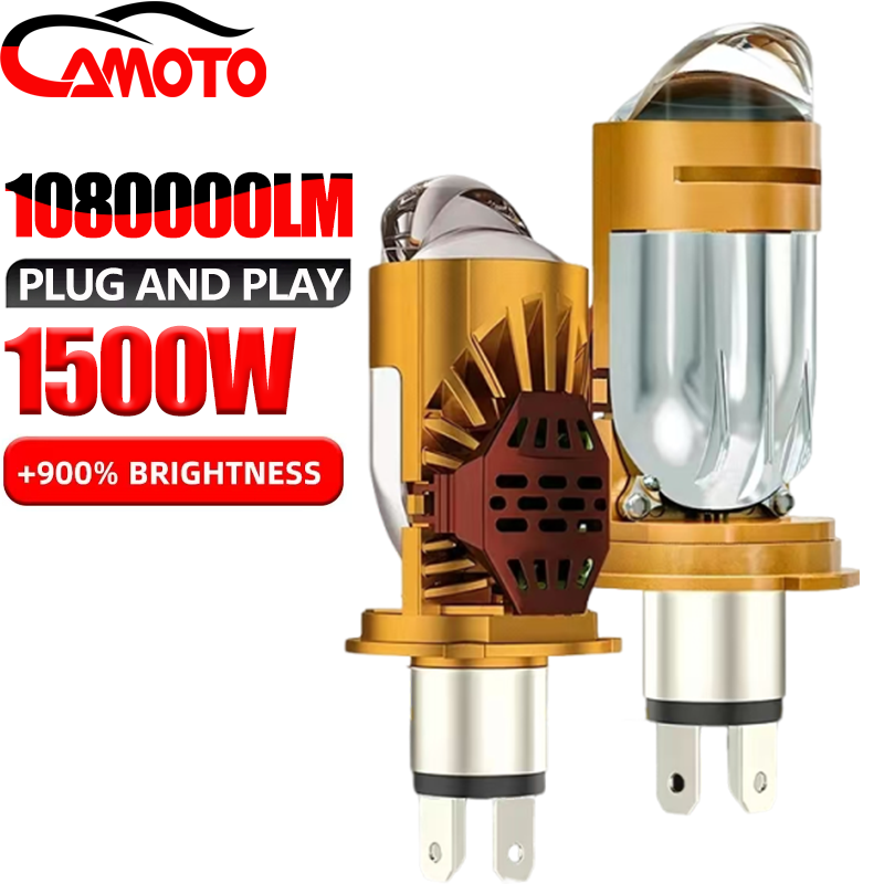 CAMOTO Bi LED Objectif Project - Motorcycle Led Headlight Bulb H4 avis et prix