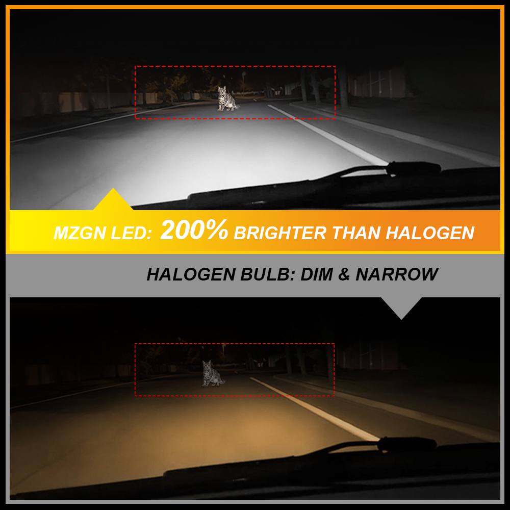 MZGN 2 pièces 12000LM H1 LED a - Led Headlight 6500K White 12000Lm avis et prix