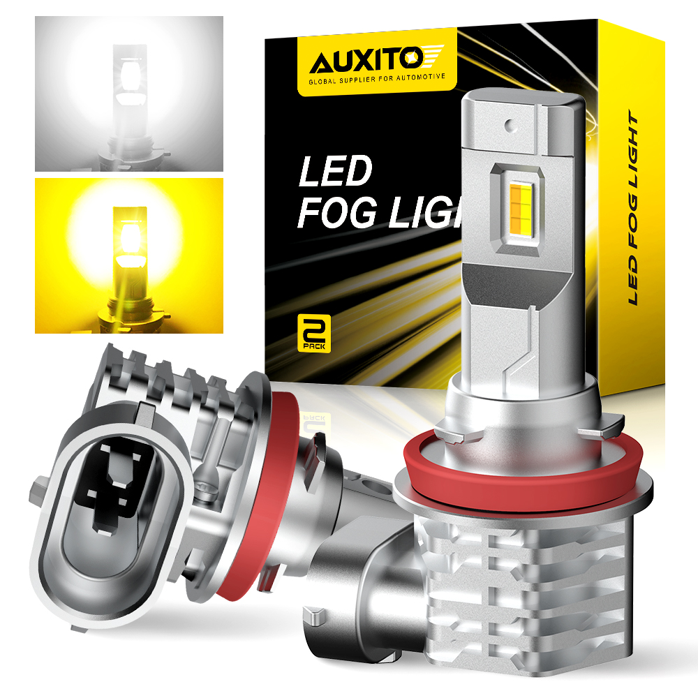 AUXITO-Phare antibrouillard LE - Led Fog Light H11 3000K Yellow avis et prix