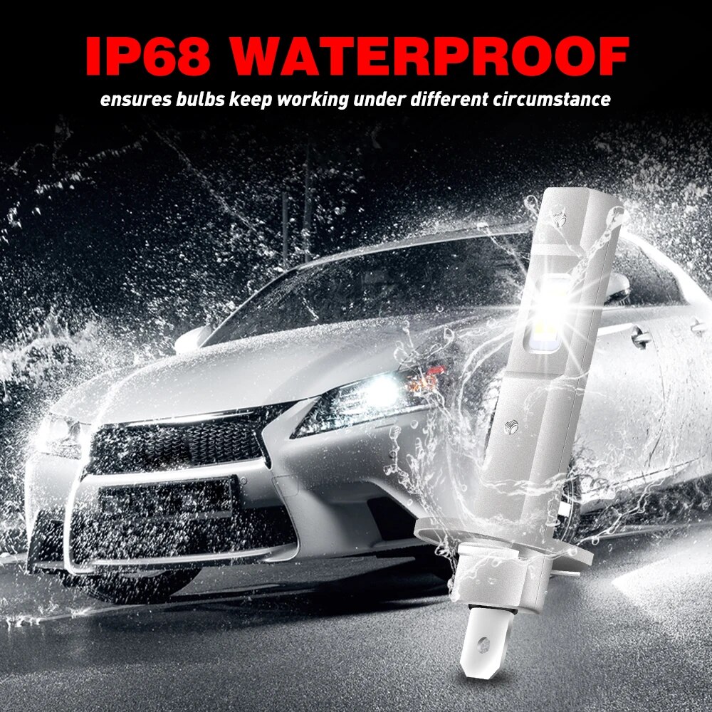 Ampoule de phare LED H1 pour v - Led Headlight 6500K White 12000Lm avis et prix