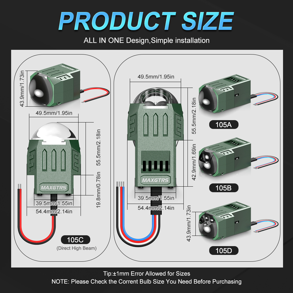 Module LED Bi-Laser Hyperboloï - Laser Led Headlight Projector Lens avis et prix