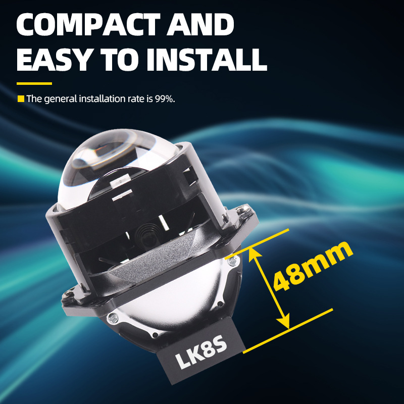 NXY LK8S Phare de voiture à le - Led Headlight H4 Hi Lo 120W avis et prix