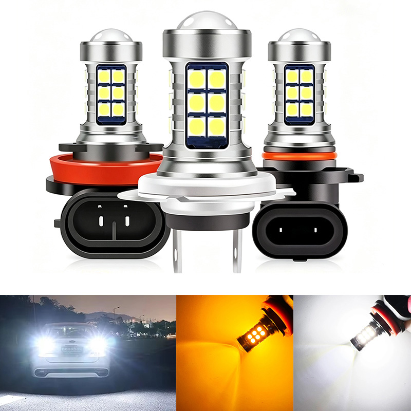2 ampoules LED H8 H11 H16 HB4  - Led Fog Light H11 3000K Yellow avis et prix