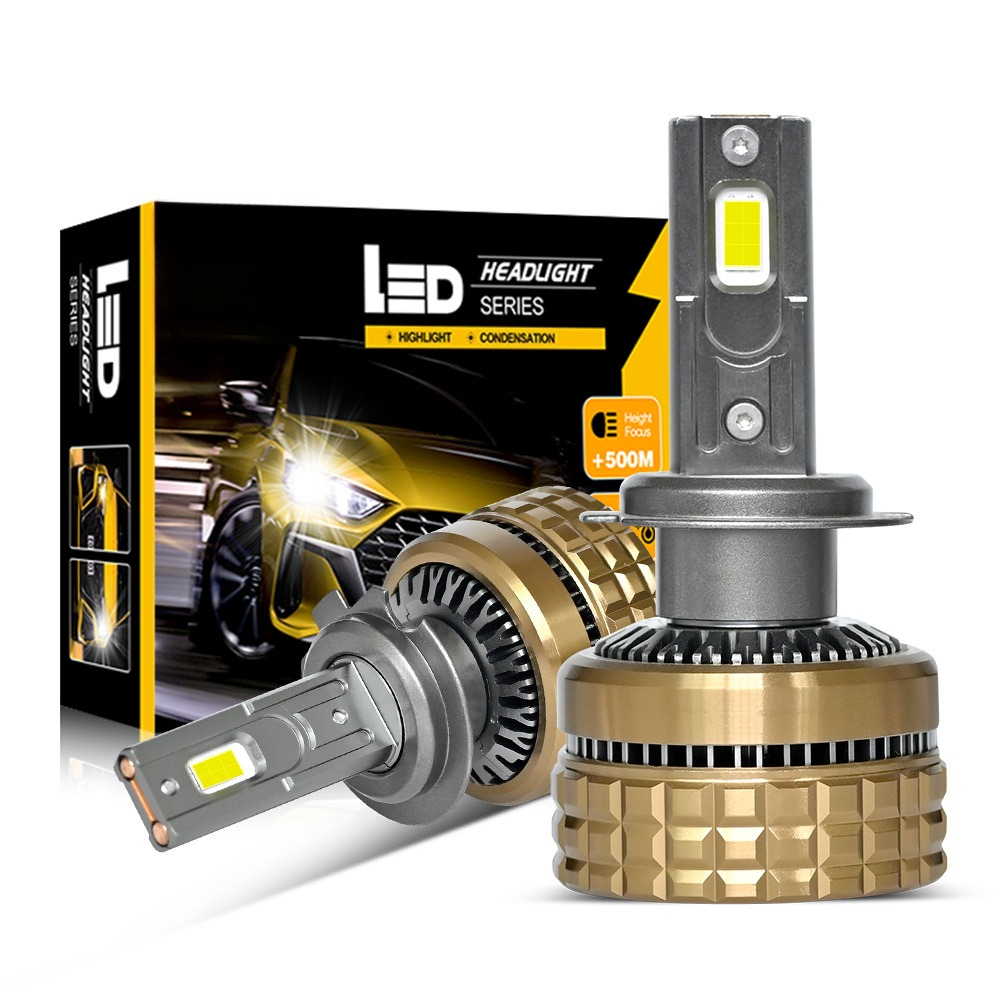 Phare LED automobile 12V à dou - Led Headlight H4 Hi Lo 120W avis et prix