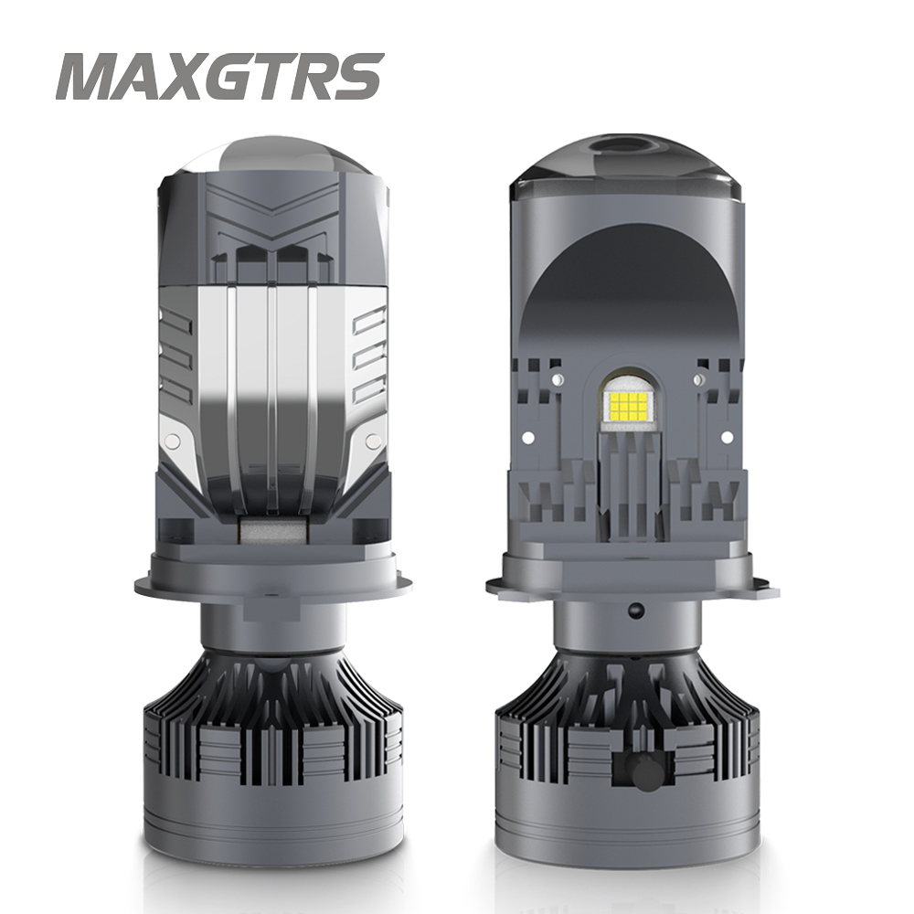 Grande lentille H4 phare LED M - Led Headlight H4 Hi Lo 120W avis et prix