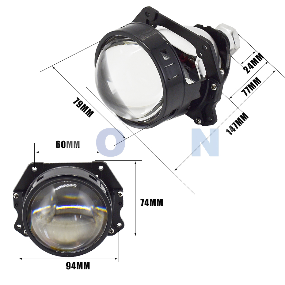 Ronan – lentille de projecteur - Car Led Headlight 9005 9006 avis et prix