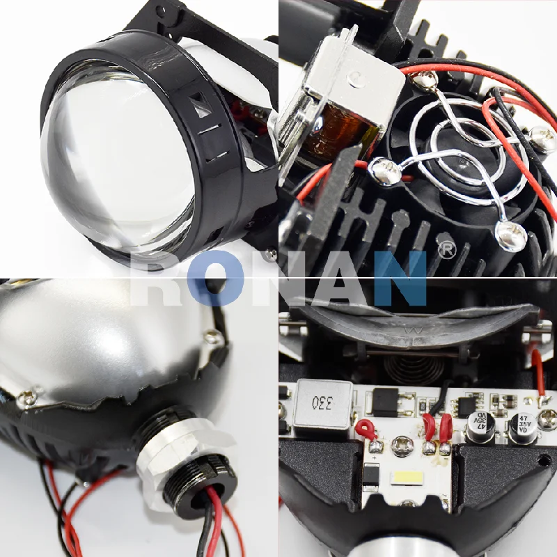 Ronan – lentille de projecteur - Car Led Headlight 9005 9006 avis et prix