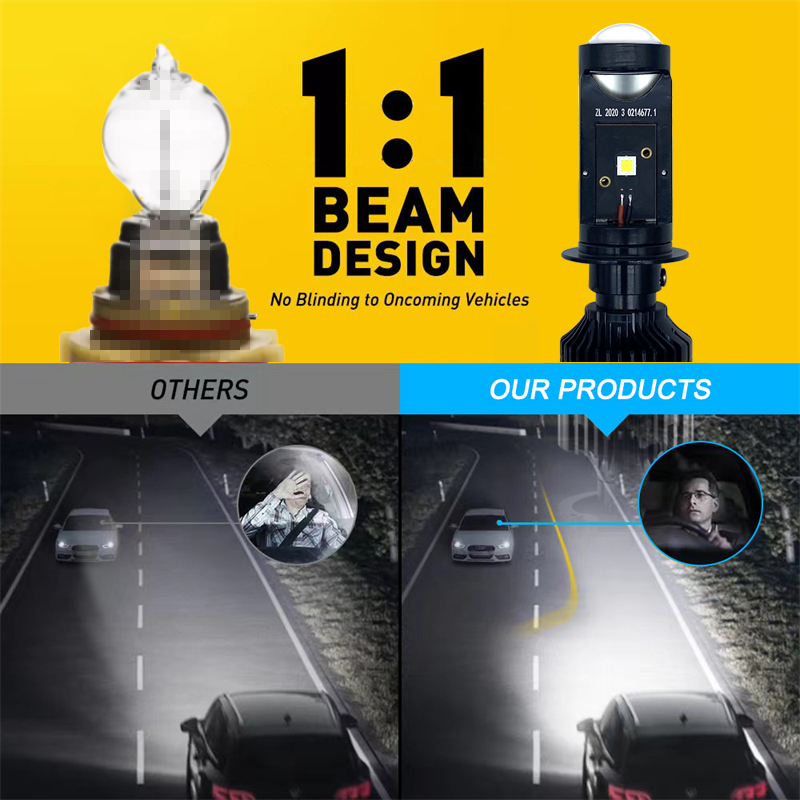 Lampe Canbus H4 H7 LED Y10 Sup - Laser Led Headlight Projector Lens avis et prix