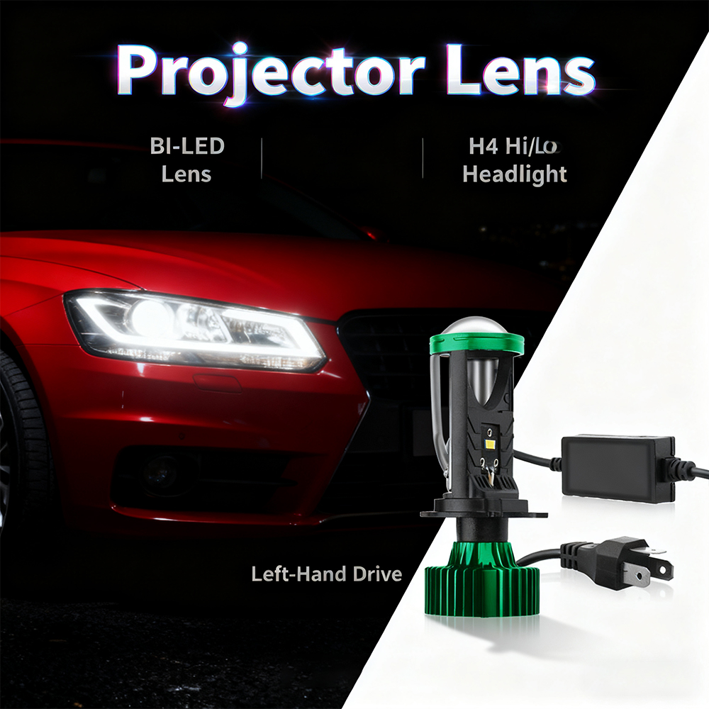 1/2 pièces 120W lampe H4 LED M - Led Headlight H4 Hi Lo 120W avis et prix