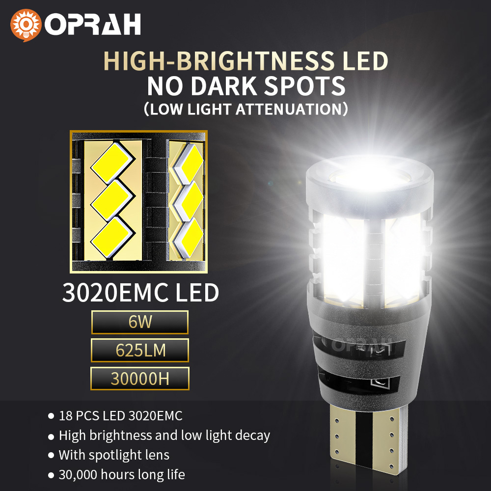 Ampoule LED T15 W16W WY16W, 2  - Led Tail Light Bulb Canbus avis et prix