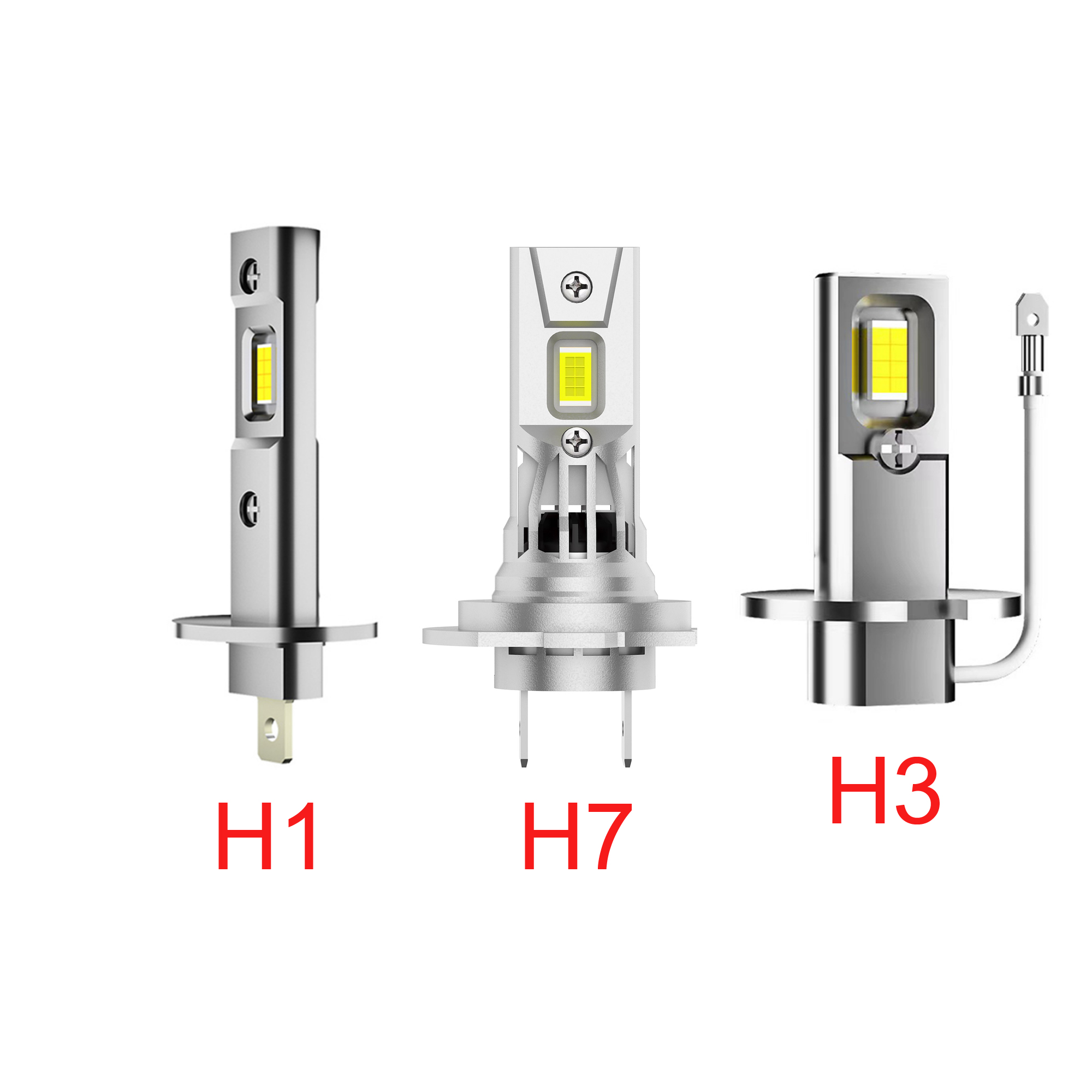 2 ampoules LED H1 H3 pour phar - Car Led Headlight 9005 9006 avis et prix