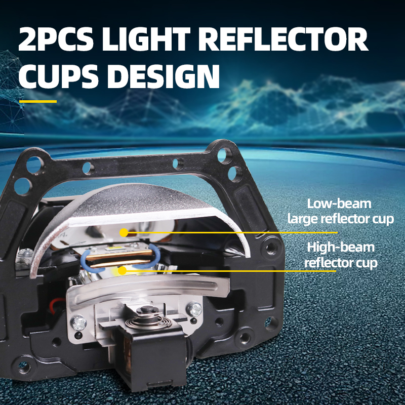 SANVI voiture LK8 Bi LED proje - Car Led Headlight 9005 9006 avis et prix